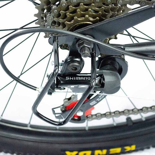Bicicleta Plegable de Montaña Rodada 26 Deportiva 21 Velocidades Aluminio Ruta Ciclismo Urbana Blanca Centurfit 