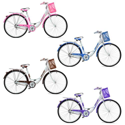 Bicicleta Para Dama Altera RBIKE-002 Diseño Retro Rodada 26