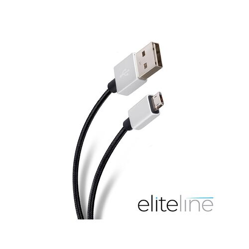 Cable Elite Usb Reversible Micro Usb 1 Metro Steren.