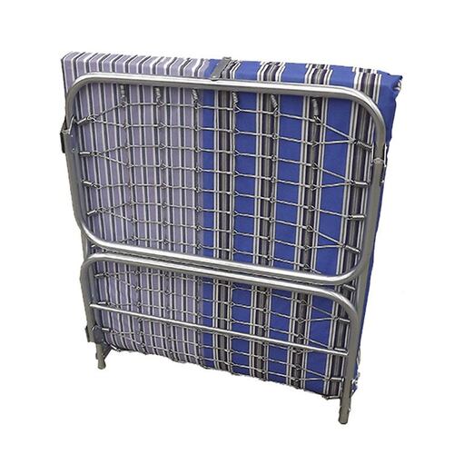 Catre Plegable Malla Metálica Colchoneta Hule Espuma Camping Jaco