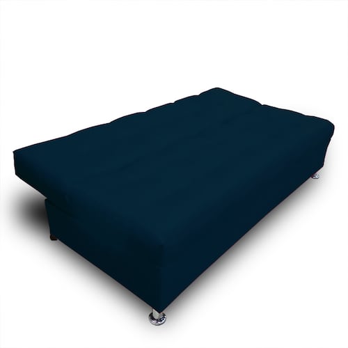Sofa cama Alex Curri Azul Marino Maderian //  ENTREGA A CDMX Y ZONA METROPOLITANA.