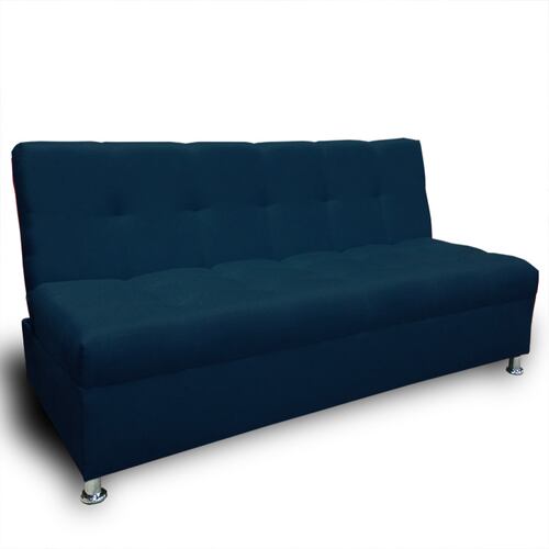 Sofa cama Alex Curri Azul Marino Maderian //  ENTREGA A CDMX Y ZONA METROPOLITANA.