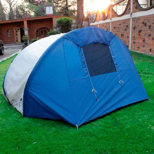 Casa De Campaña Inflable 6 Personas Vortex Azul Wenzel 36484