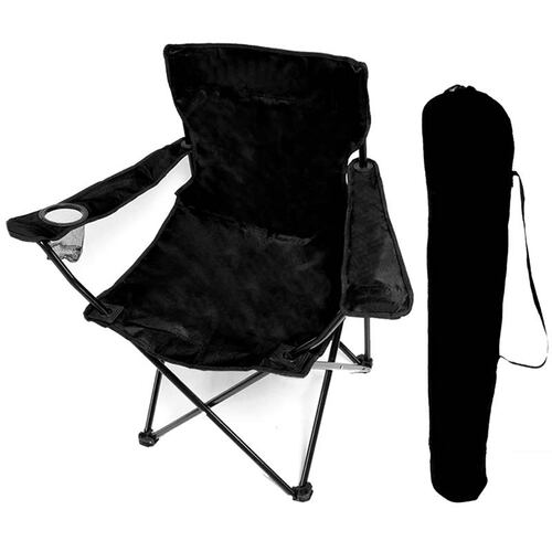 Silla Plegable Kit 5 Sillas Playa Jardin Camping Pesca Negra