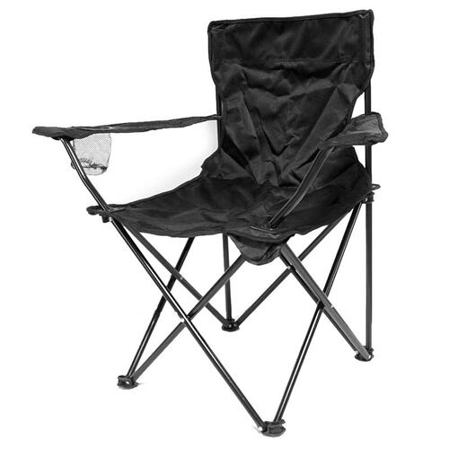 Silla Plegable Kit 5 Sillas Playa Jardin Camping Pesca Negra