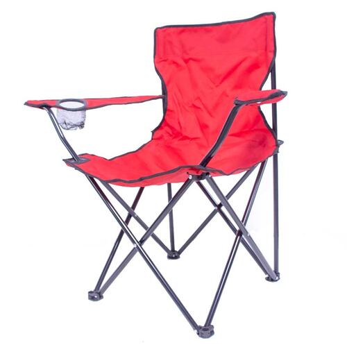 Silla Plegable Kit 5 Sillas Playa Jardin Camping Pesca Roja
