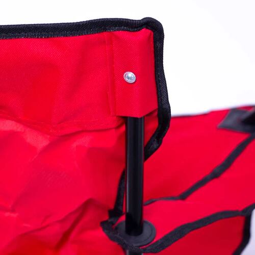 Silla Plegable Kit 5 Sillas Playa Jardin Camping Pesca Roja