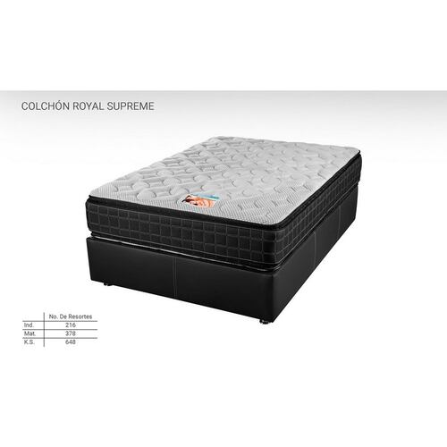 Colchon Modelo Royal Supreme Individual - Crema - Kessa.