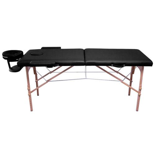 Cama De Masaje Camilla Plegable 150 kg Reclinable Fisioterapia Faciales Spa Negro Nanofort