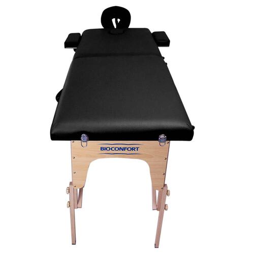 Cama De Masaje Camilla Plegable 150 kg Reclinable Fisioterapia Faciales Spa Negro Nanofort