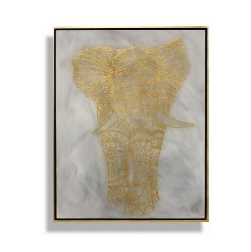Cuadro Decorativo Elefante - Kessa.