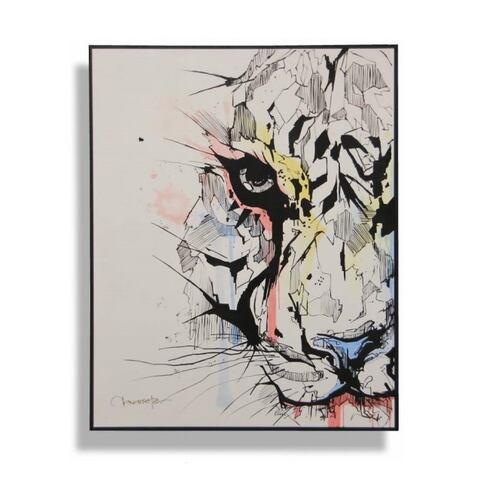 Cuadro Decorativo Tigre - Kessa.