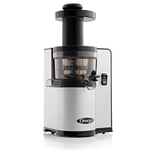 Extractor De Jugos Vertical Prensa Fría Doméstico Plata Omega VSJ843QS