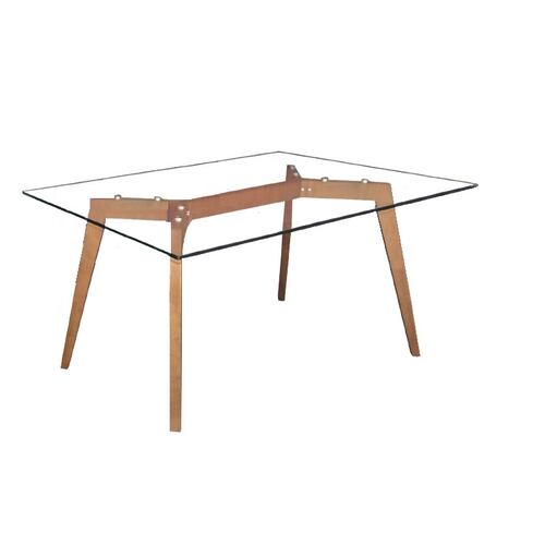 Mesa de Comedor CT331 Natural - Kessa.