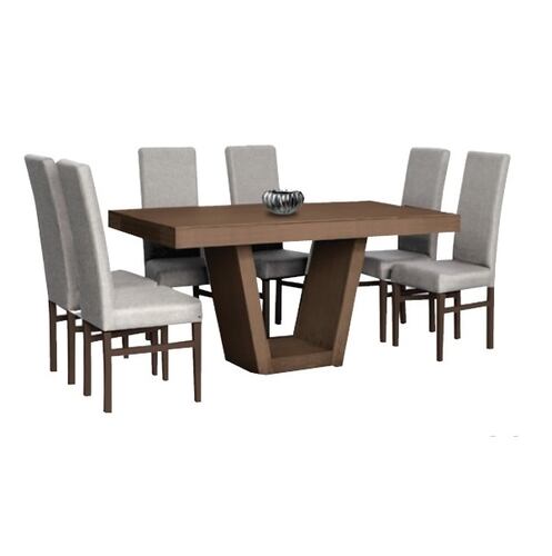 Antecomedor Qatar Chocolate - Kessa.