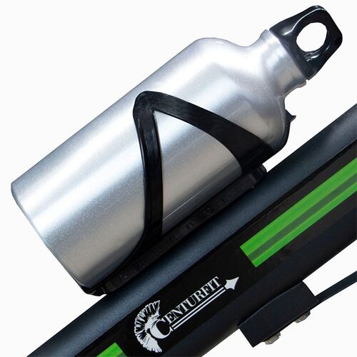 Bicicleta Fija Estática Spinning Profesional 10kg Fitness Cardio Gym Verde Centurfit.