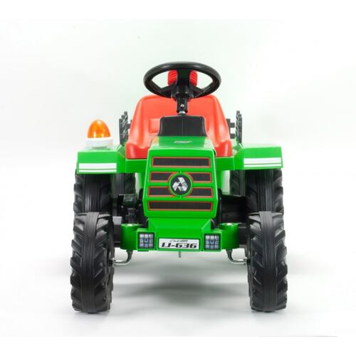 Montable Electrico Tractor Dump Infantil Juguetes Track 6V Injusa