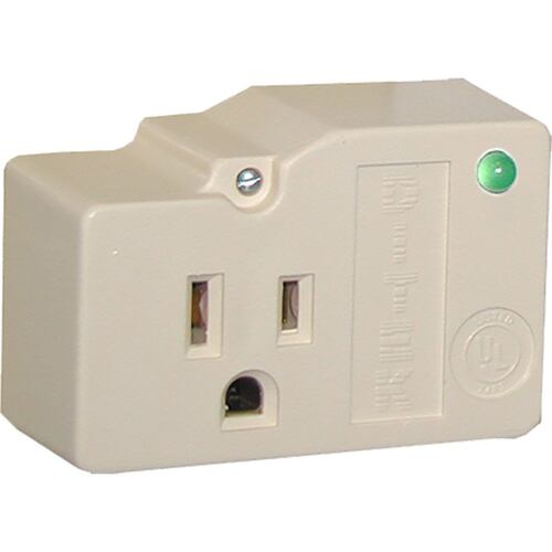 Supresor De Picos Pararrayo Sobretensión 110v/15A 30kA C/ Enchufe.