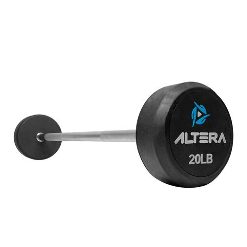 Barra Recta Peso Integrado Gym Crossfit 20LBS Fijo