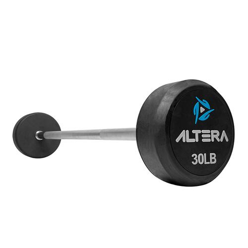 Barra Recta Peso Integrado Gym Crossfit 30LBS Fijo