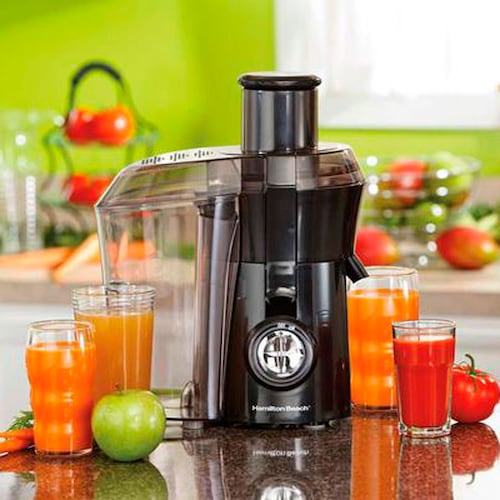 Extractor De Jugos Big Mouth Negro Hamilton Beach 67601