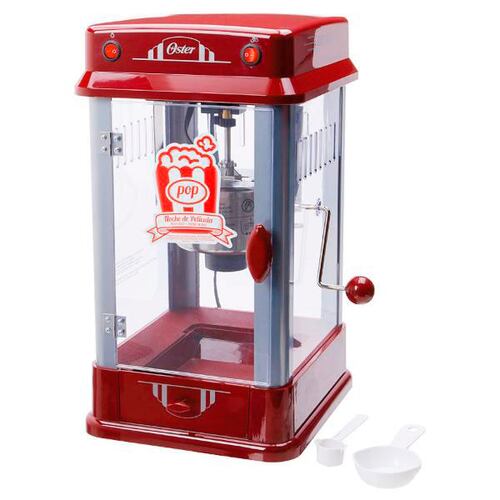 Máquina Para Hacer Palomitas Con Cucharas Medidoras Rojo Oster Fpstpp7310-013.