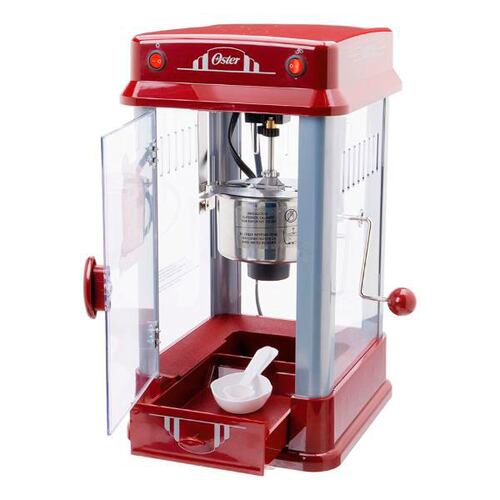 Máquina Para Hacer Palomitas Con Cucharas Medidoras Rojo Oster Fpstpp7310-013.