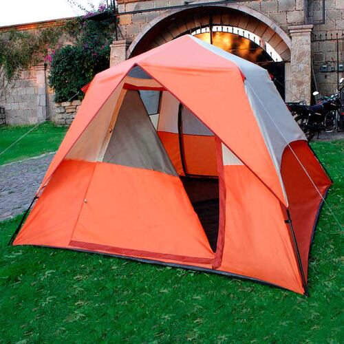 Casa De Campaña 5 Personas Ez Rise Naranja Wenzel 73652415.