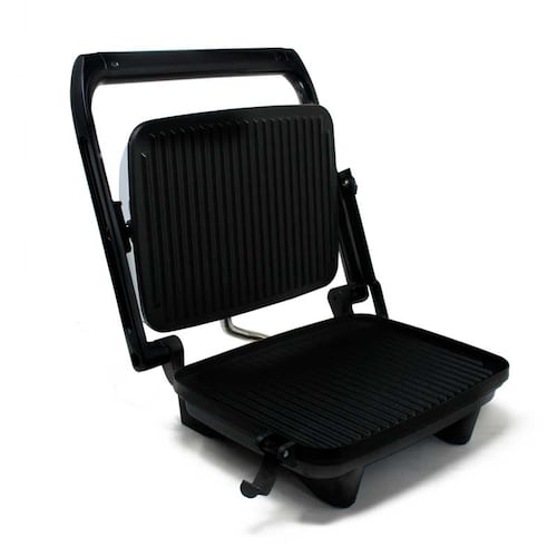 Paninera Parrilla Panini Press Plata Hamilton Beach 25460z.