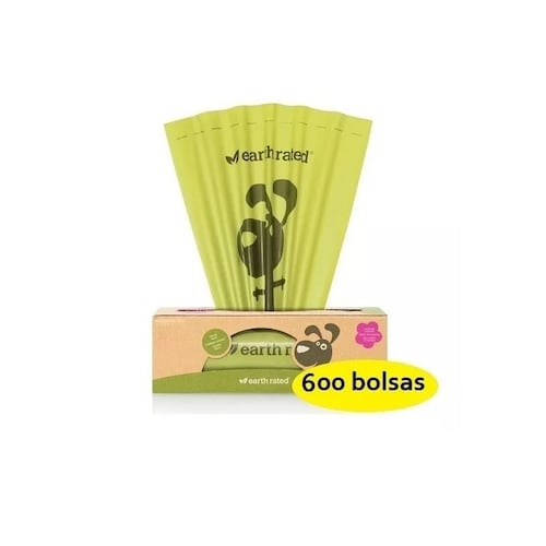 300 Bolsas Oxo-Biodegradable Recogedor Popo Perro Earth Rated Poopbags