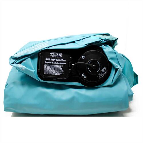 Colchón Inflable C/bomba Queen Stow-n-go Aqua Wenzel 8227116.