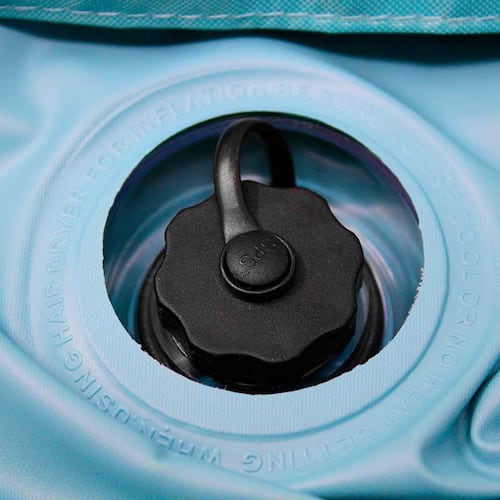 Colchón Inflable C/bomba Queen Stow-n-go Aqua Wenzel 8227116.