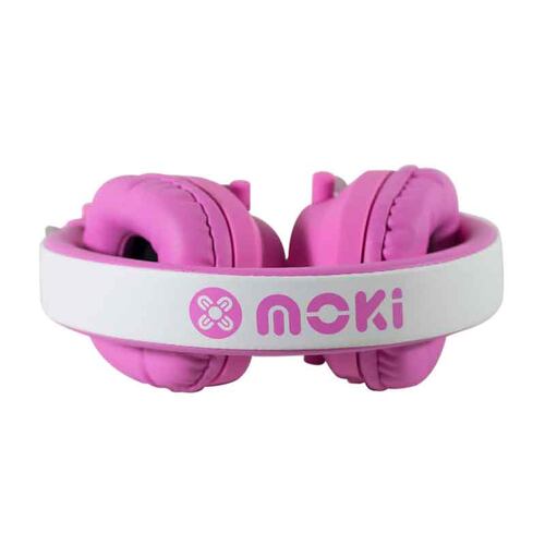 Audífonos de Diadema Bluetooth para Niño y Niña Exo Kids Rosa Moki
