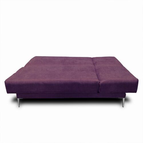 Sofa, Chaise y Cama Italia tela suave color Morado // ENTREGA A CDMX Y ZONA METROPOLITANA.