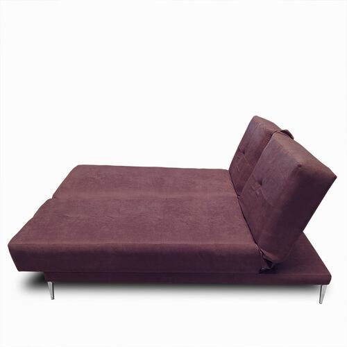 Sofa, Chaise y Cama Italia tela suave color Morado // ENTREGA A CDMX Y ZONA METROPOLITANA.