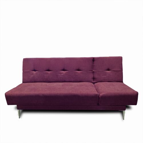Sofa, Chaise y Cama Italia tela suave color Morado // ENTREGA A CDMX Y ZONA METROPOLITANA.