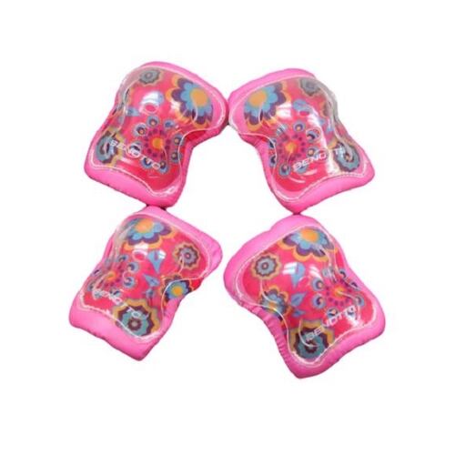 Kit 5 Pzs Protección Ciclismo Ninos Talla:M Flores Benotto