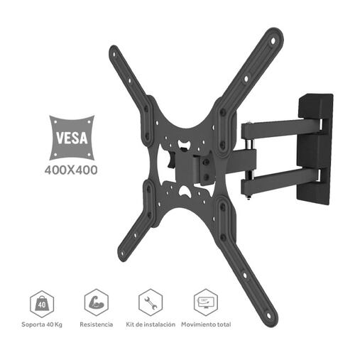 Select Power Soporte de Pared Articulado para Pantalla / Monitor de 24" a 60" SOP-04