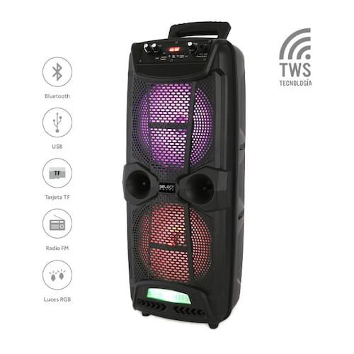 Select Sound Bafle 2x8" Iron  Bluetooth TWS BT1708 