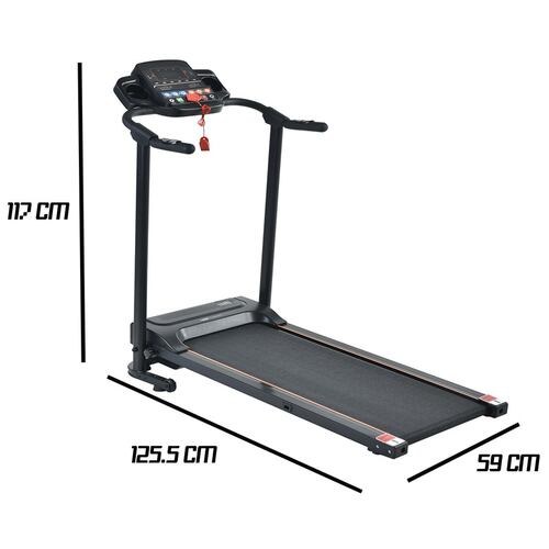 Caminadora Electrica Plegable Centurfit 1.25 Hp  12 Programas Fitness
