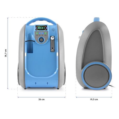 Concentrador De Oxigeno Portatil Olv-b1 Batería Recargable.