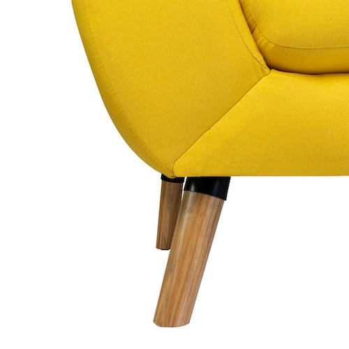 Sofa de 3 plazas Vara Amarillo - Kessa.