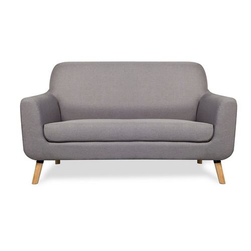 Sofa de 2 plazas Arizona Gris claro - Kessa.
