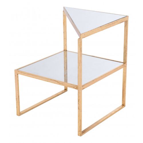 Mesa Lateral Planes Oro - Kessa.