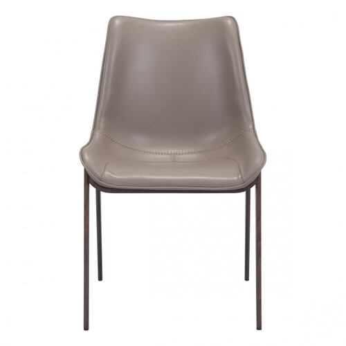 Silla de Comedor Magnus Gris/Nuez - Kessa.