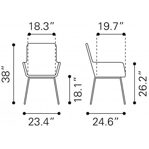 Silla de Comedor Lyon Natural - Kessa.