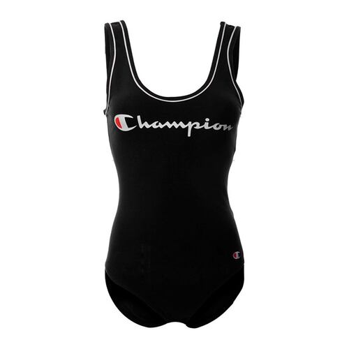 Body CHAMPION Mujer Negro.