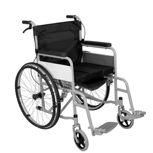 Silla de Ruedas De Lujo Plegable Comodo de Baño Incluido