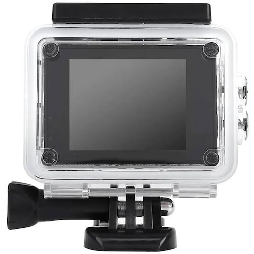 Camara Deportiva 4k Sport cam Fralugio Wifi Sumergible Con Mas de 20 Accesorios .