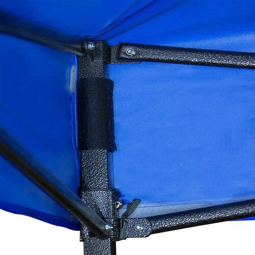 Carpa 2x3 Toldo Reforzado Plegable Impermeable Jardin Azul Exterior